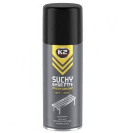 SPREJ ZA SUVO PODMAZIVANJE K2 PFTE DRY LUBRICANT – EFIKASNO SMANJUJE TRENJE W120